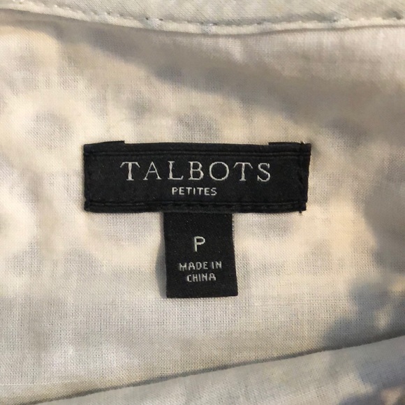 Eyelet Talbots blouse - Picture 3 of 4